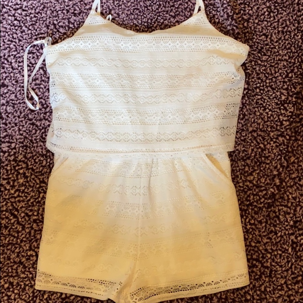 Lace romper